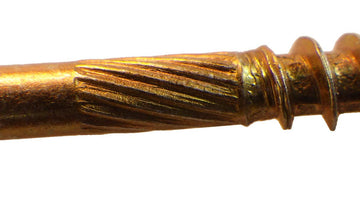 (2,000 Count) Big Timber YTX10212 10 x 2-1/2-Inch Gold Star Flat Head Screws